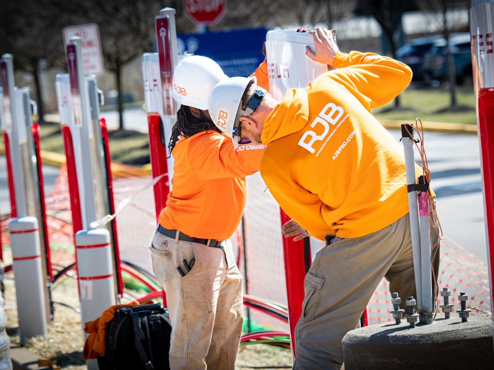 Tesla Charger Installation &mdash; photo 1