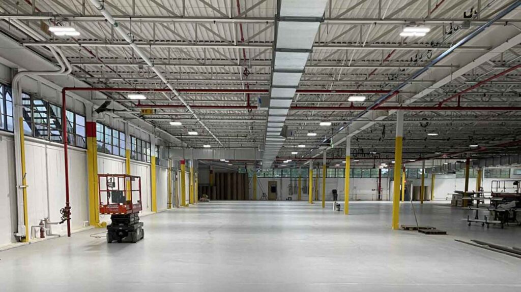 Warehouse interior