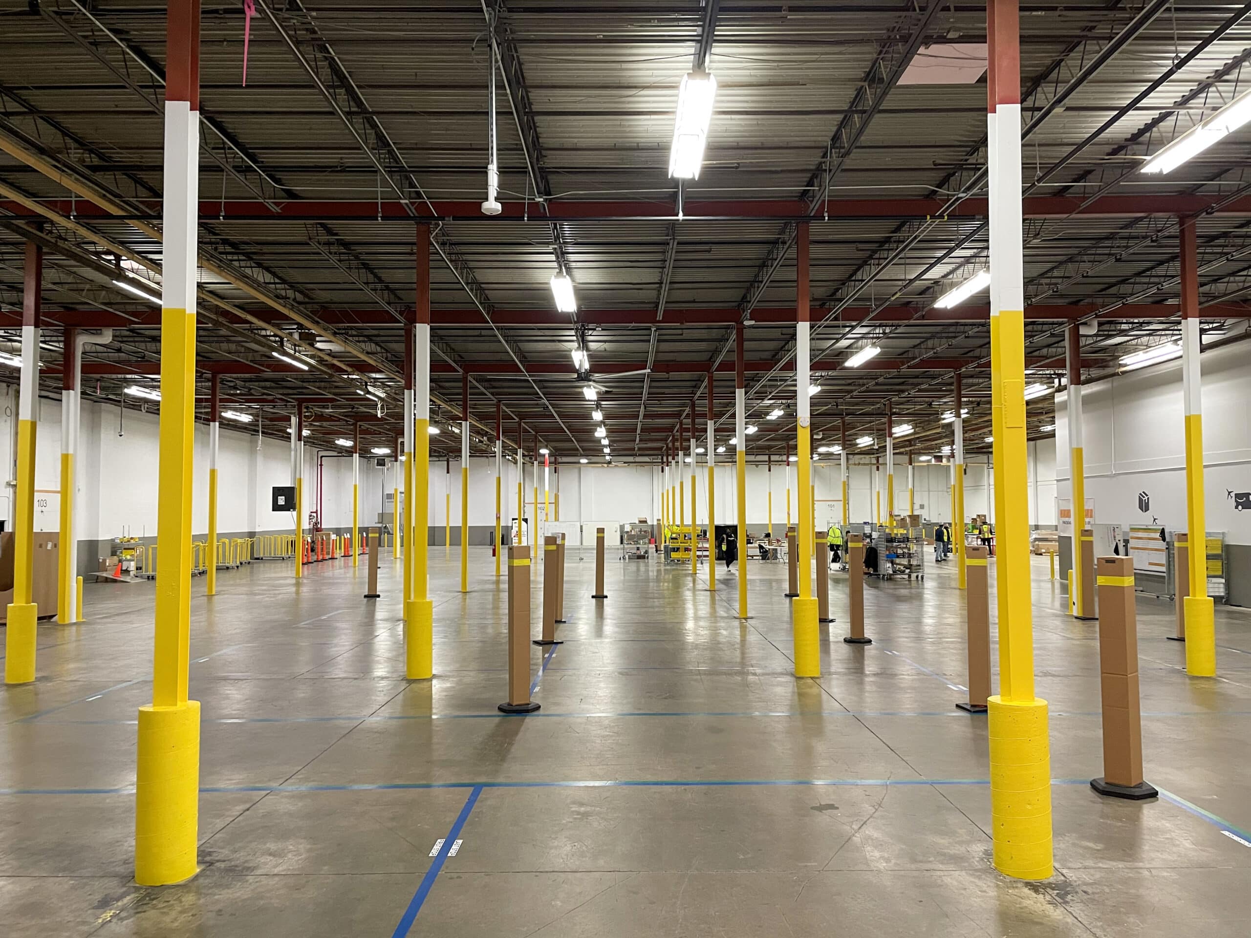 Amazon warehouse interior